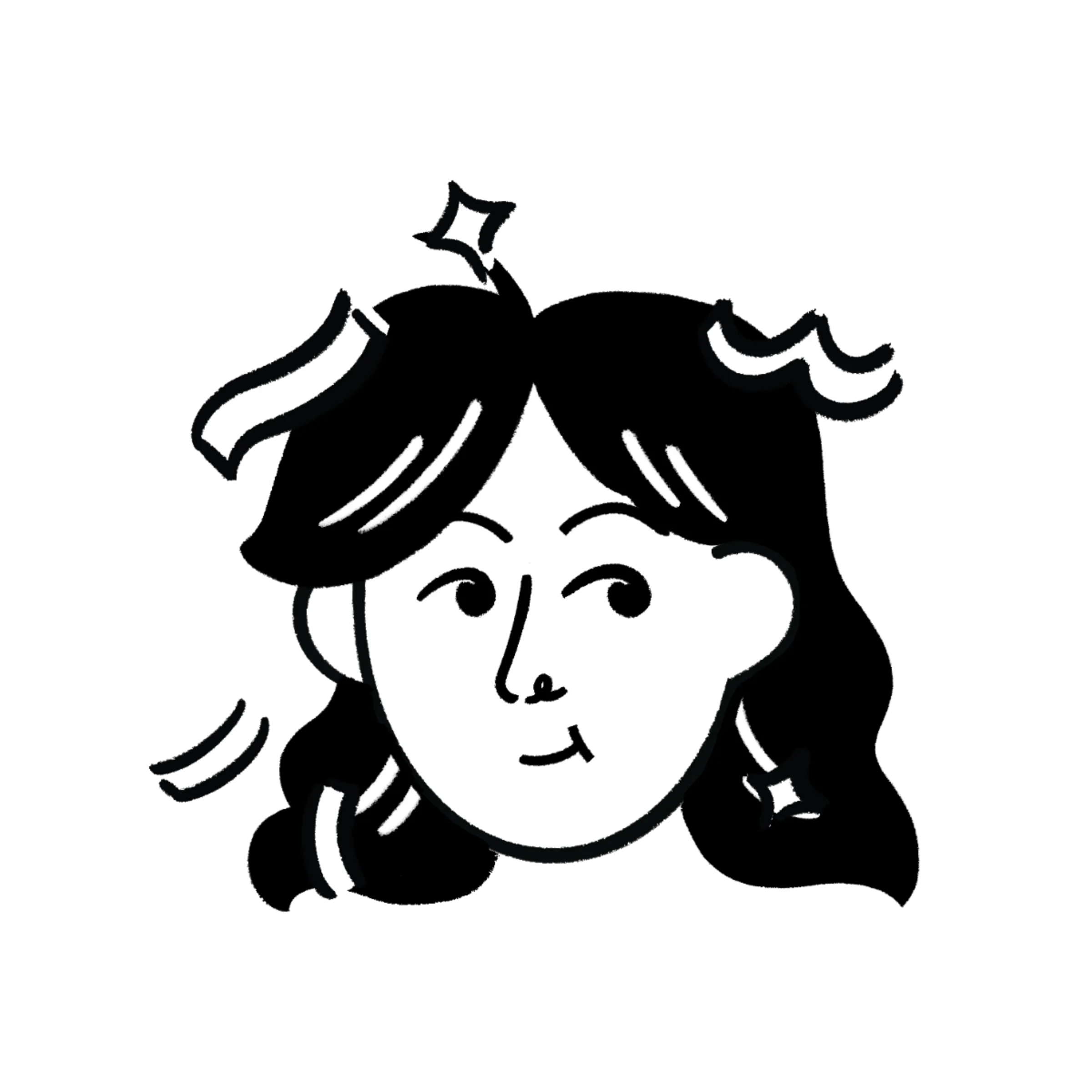 Illustrated portrait of Yaner Yang